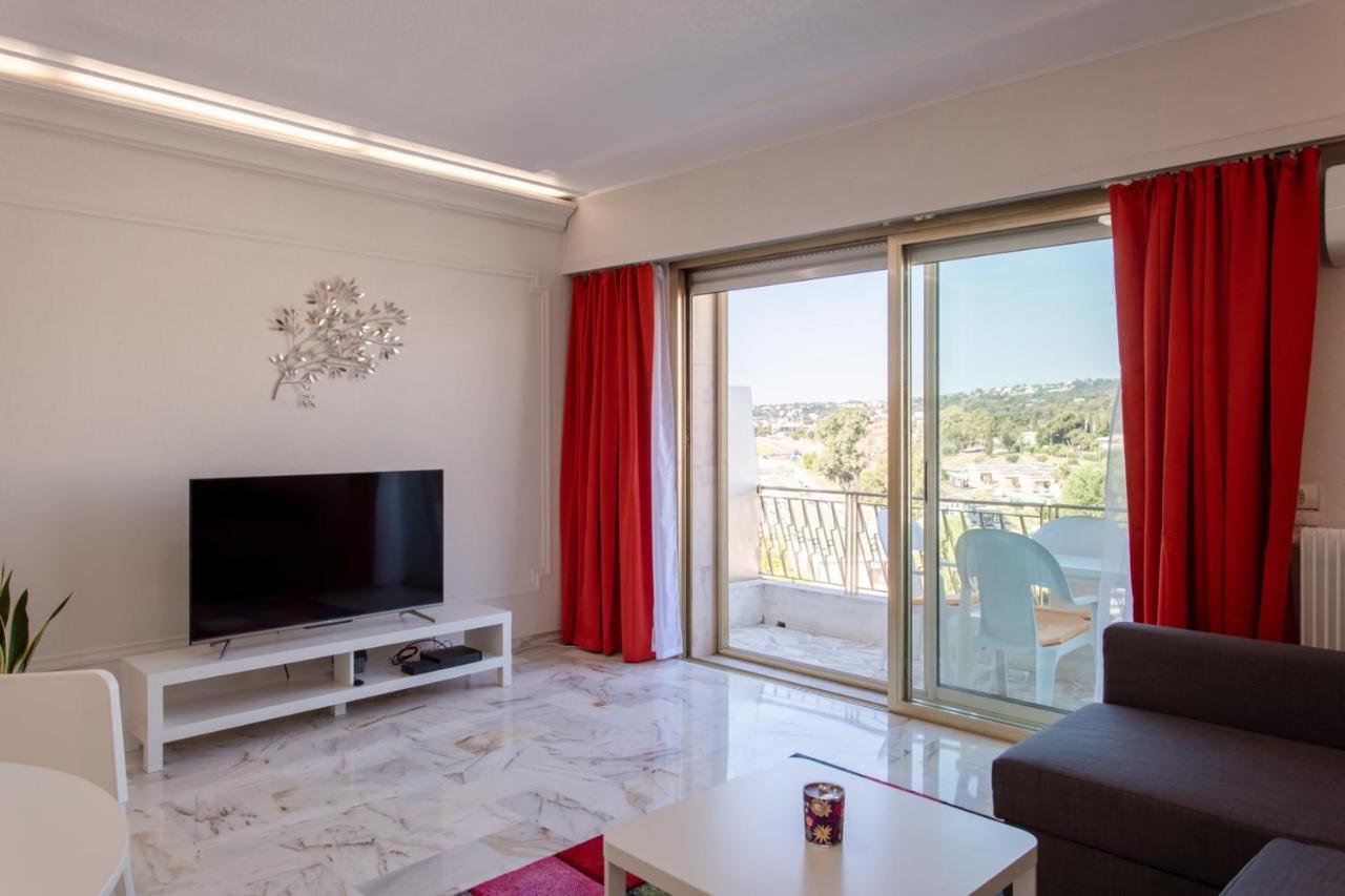 Superb Apartment With Terrace And Sea View Near Beaches And City Center Cagnes-sur-Mer Exteriér fotografie